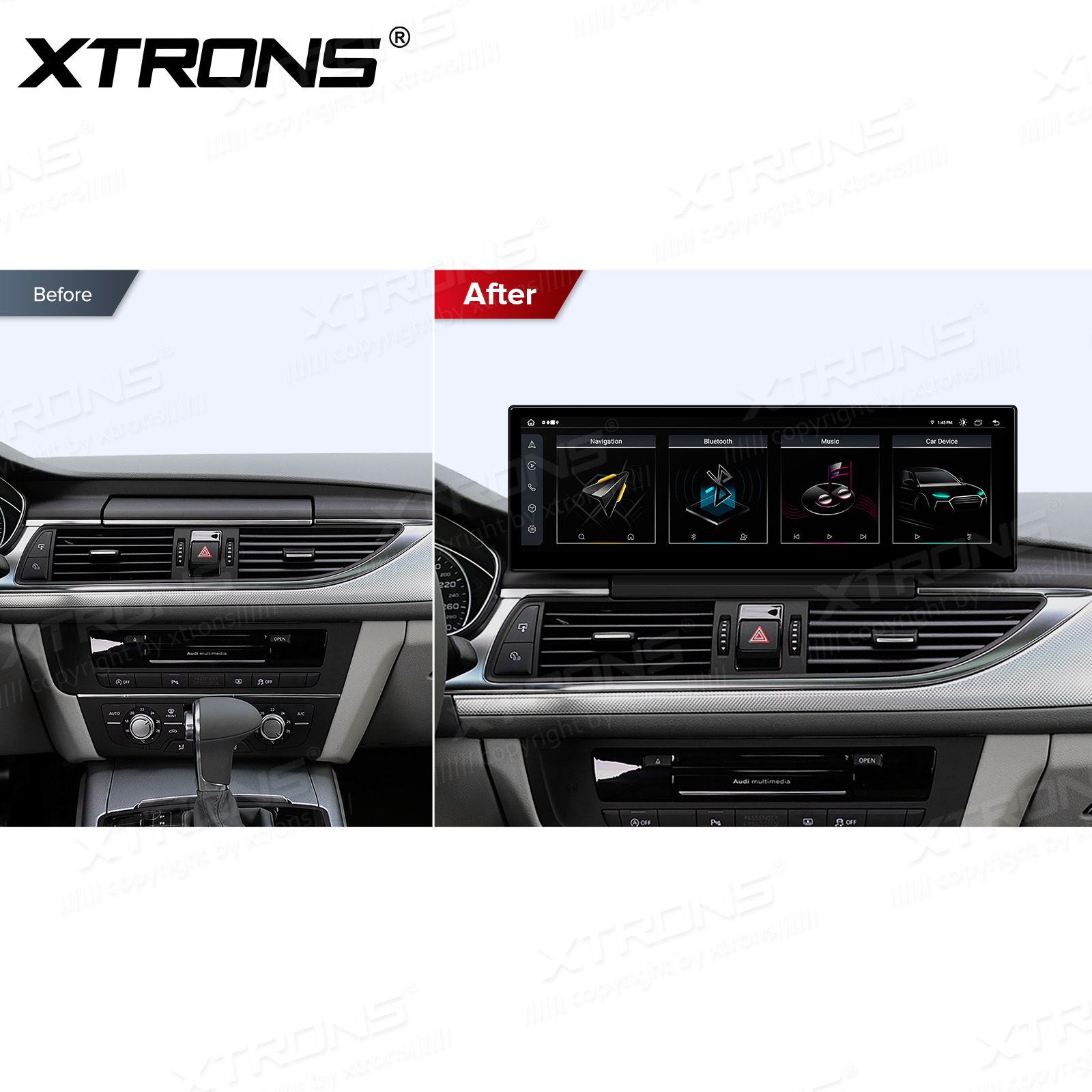 4+64Gb | 14.9"  | Audi A6 | C7 (2012-2015) MMI 3G/3G+ System Android 13 GPS autoraadio ja multimeedia keskus