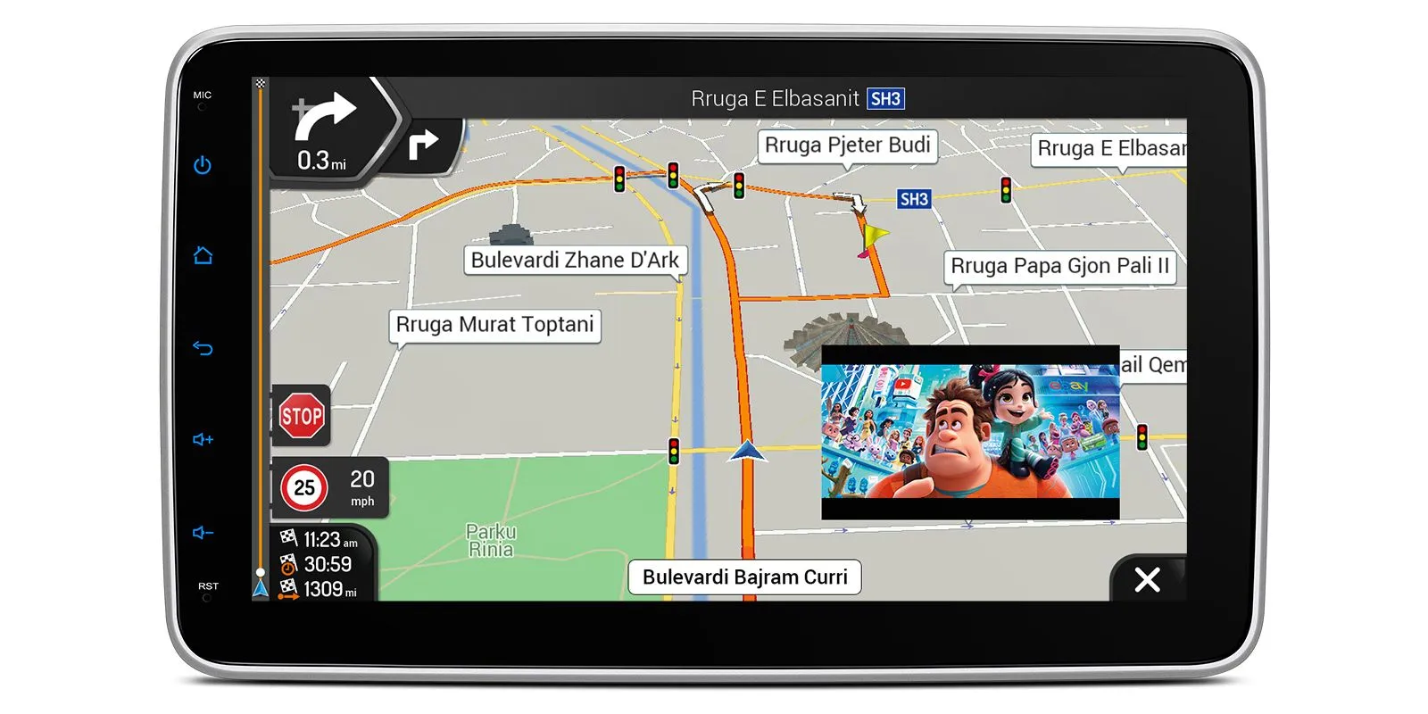 2 DIN Android 14  | GPS autoraadio ja multimeedia keskus