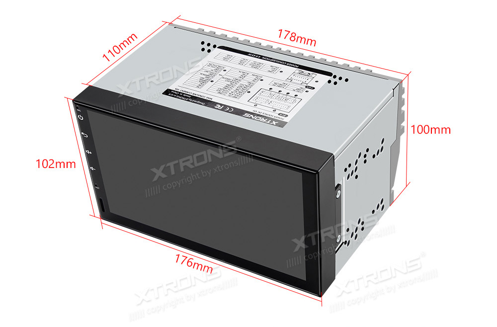 XTRONS TEX726L XTRONS TEX726L совместимость мультимедийного радио в зависимости от модели автомобиля