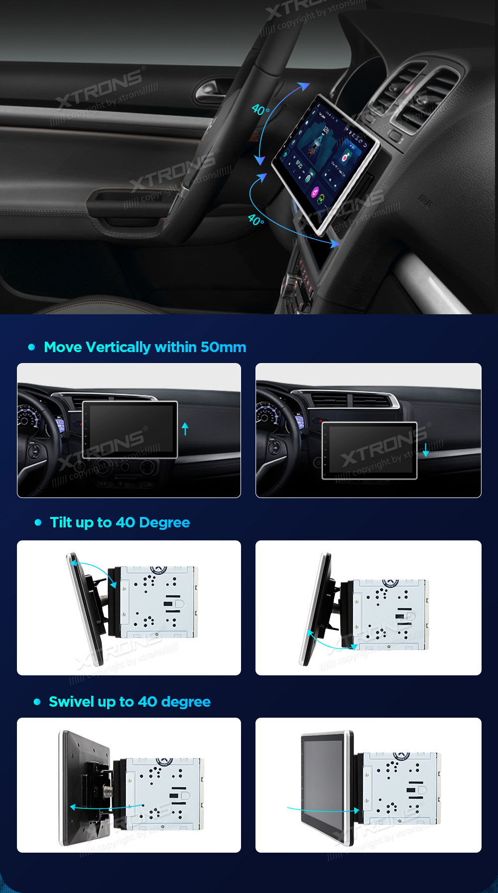 2 DIN  custom fit multimedia radio suitability for the car