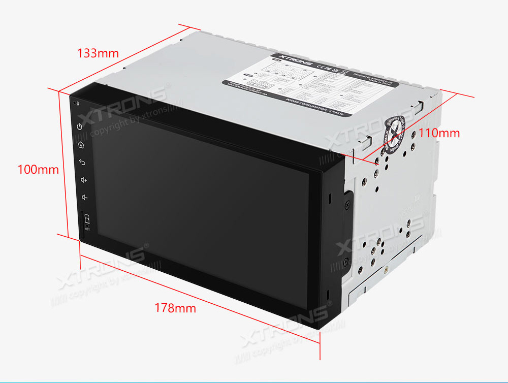 XTRONS TIX725LS XTRONS TIX725LS  pielāgota multivides radio piemērotība automašīnai