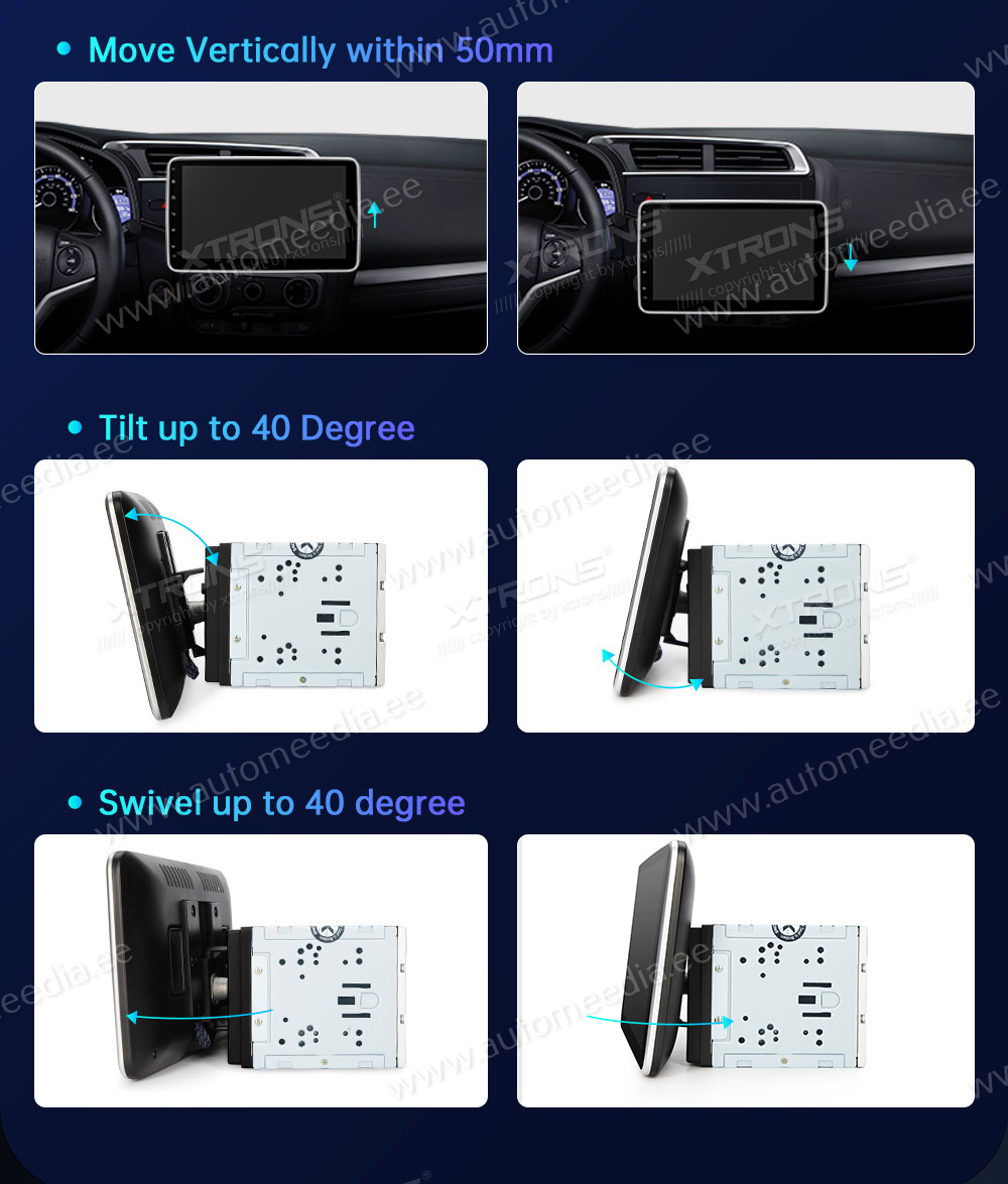 2 DIN  custom fit multimedia radio suitability for the car