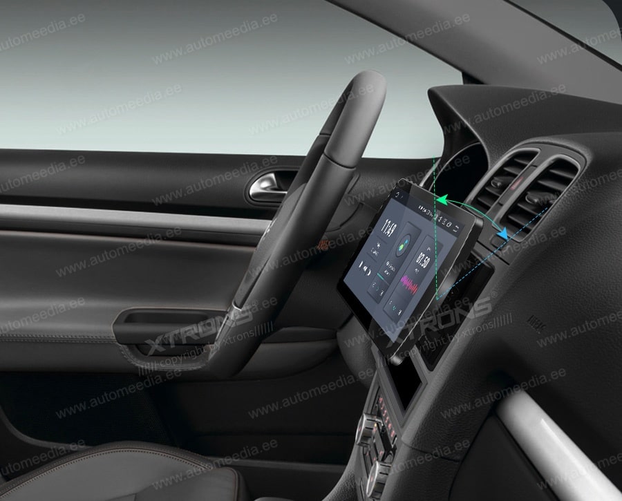 2 DIN XTRONS TQ100 Штатная магнитола Android
