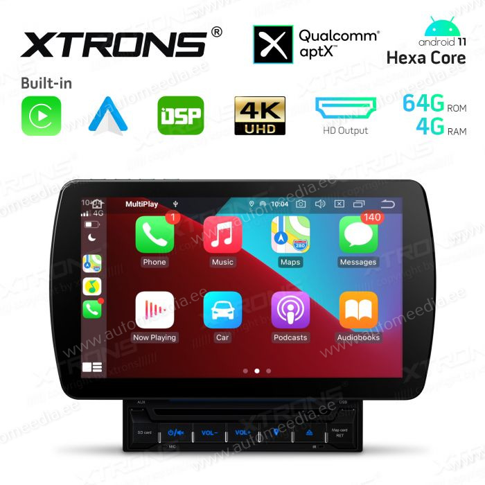 2 DIN universaalne Android 11 GPS autoraadio ja multimeedia keskus