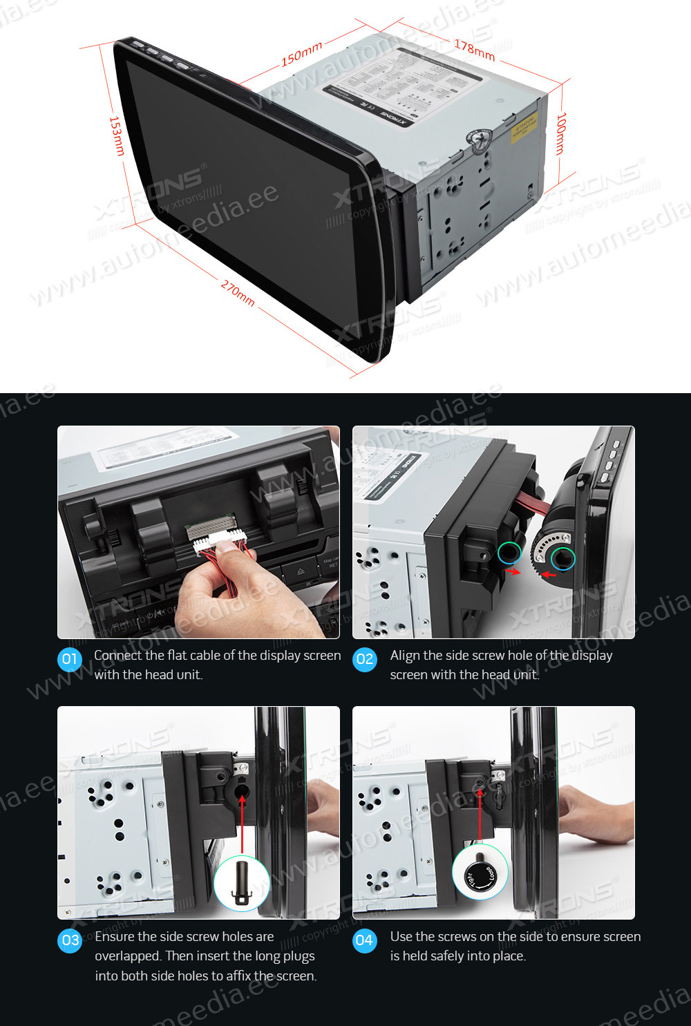 2 DIN  custom fit multimedia radio suitability for the car