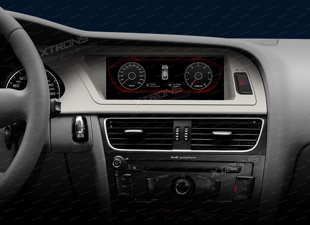 Audi A4 (2009 - 2012)| Audi concert & Audi symphony  XTRONS QEA82UC_A8_A4_L Car multimedia GPS player with Custom Fit Design