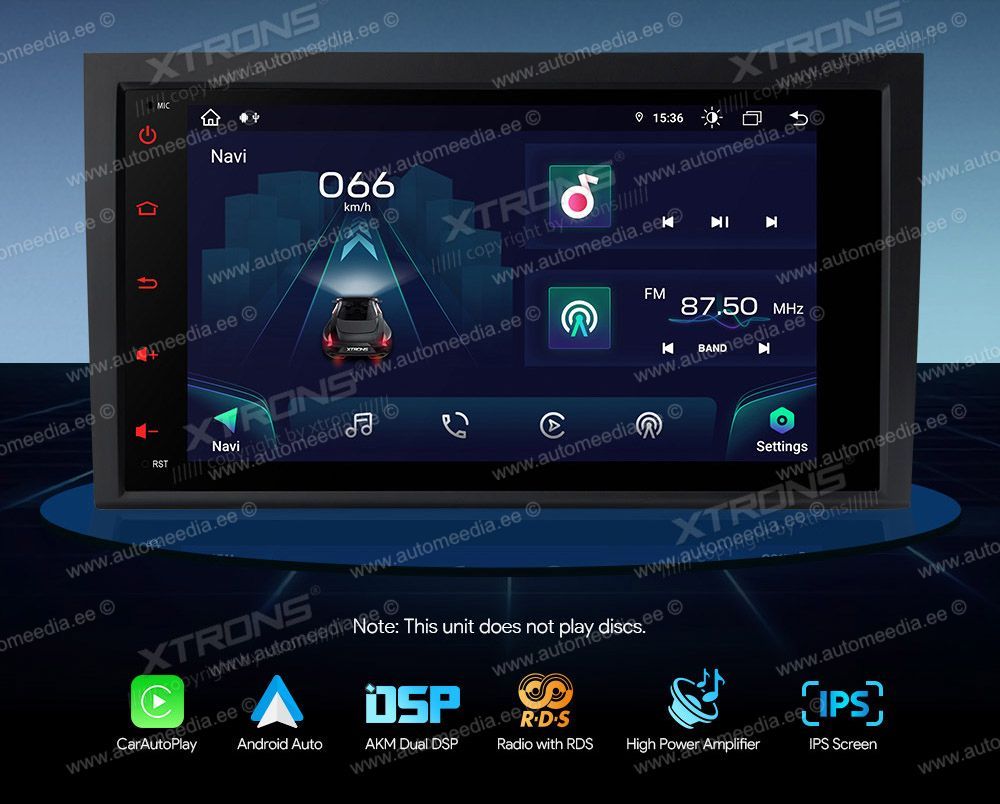 Audi A4 | B5 (2002-2008) XTRONS IA81A4AL Car multimedia GPS player with Custom Fit Design