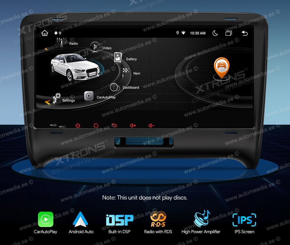 XTRONS IA81ATTLH Mudelikohane android multimeediakeskus gps naviraadio