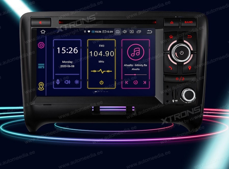 Audi TT (2006-2012) XTRONS IB70ATTR Mudelikohane android multimeediakeskus gps naviraadio