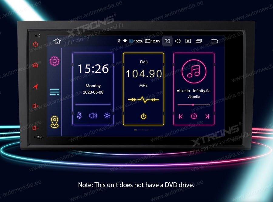 Audi A4 | B5 (2002-2008) XTRONS IB80A4AL Mudelikohane android multimeediakeskus gps naviraadio