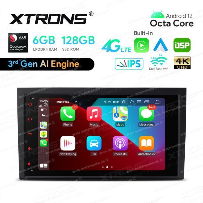 Audi A4 | B5 (2002-2008) mudelipõhine Android 12 GPS autoraadio ja multimeedia keskus