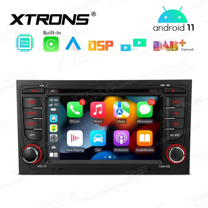 Audi A4 | B5 (2002-2008) mudelipõhine Android 11 GPS autoraadio ja multimeedia keskus