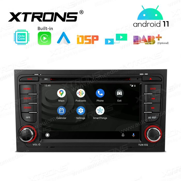Audi A4 | B5 (2002-2008) mudelipõhine Android 11 GPS autoraadio ja multimeedia keskus