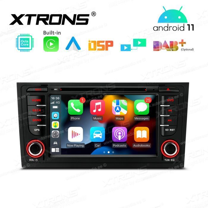 Audi A6 | C5 (1997-2004) mudelipõhine Android 11 GPS autoraadio ja multimeedia keskus
