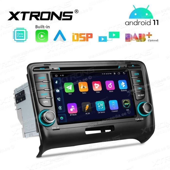 Audi TT (2006-2012) mudelipõhine Android 11 GPS autoraadio ja multimeedia keskus