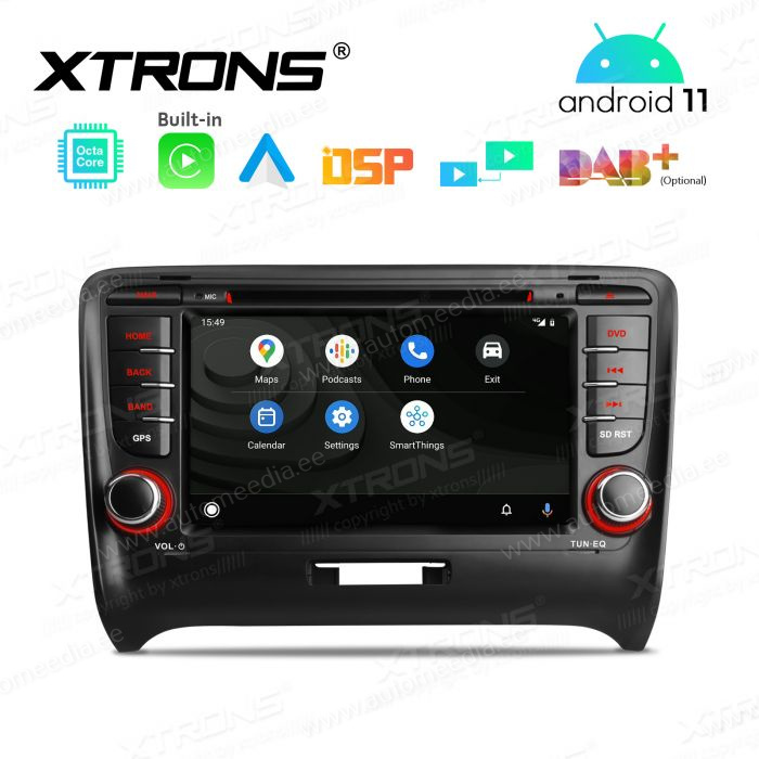 Audi TT (2006-2012) mudelipõhine Android 12 GPS autoraadio ja multimeedia keskus