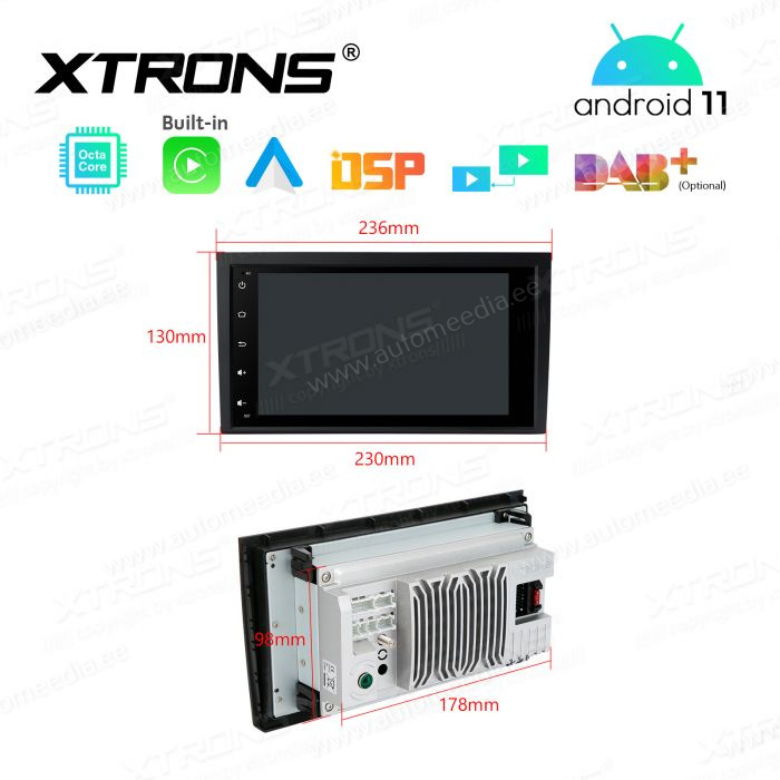 Audi A4 | B5 (2002-2008) mudelipõhine Android 11 GPS autoraadio ja multimeedia keskus