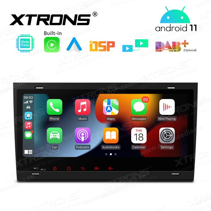 Audi A4 | B5 (2002-2008) mudelipõhine Android 11 GPS autoraadio ja multimeedia keskus