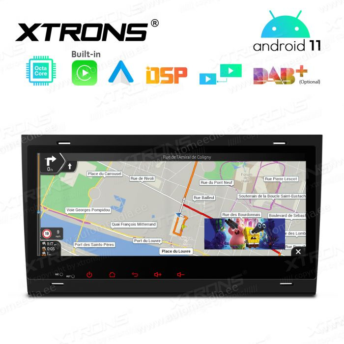 Audi A4 | B5 (2002-2008) mudelipõhine Android 11 GPS autoraadio ja multimeedia keskus