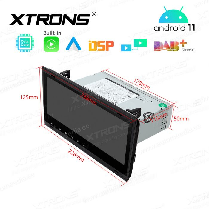 Audi A4 | B5 (2002-2008) mudelipõhine Android 11 GPS autoraadio ja multimeedia keskus
