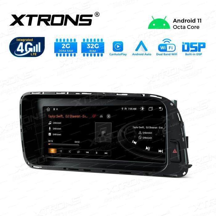 Audi Q5 (2009 - 2017) | Audi concert | Audi symphony mudelipõhine Android 11 GPS autoraadio ja multimeedia keskus