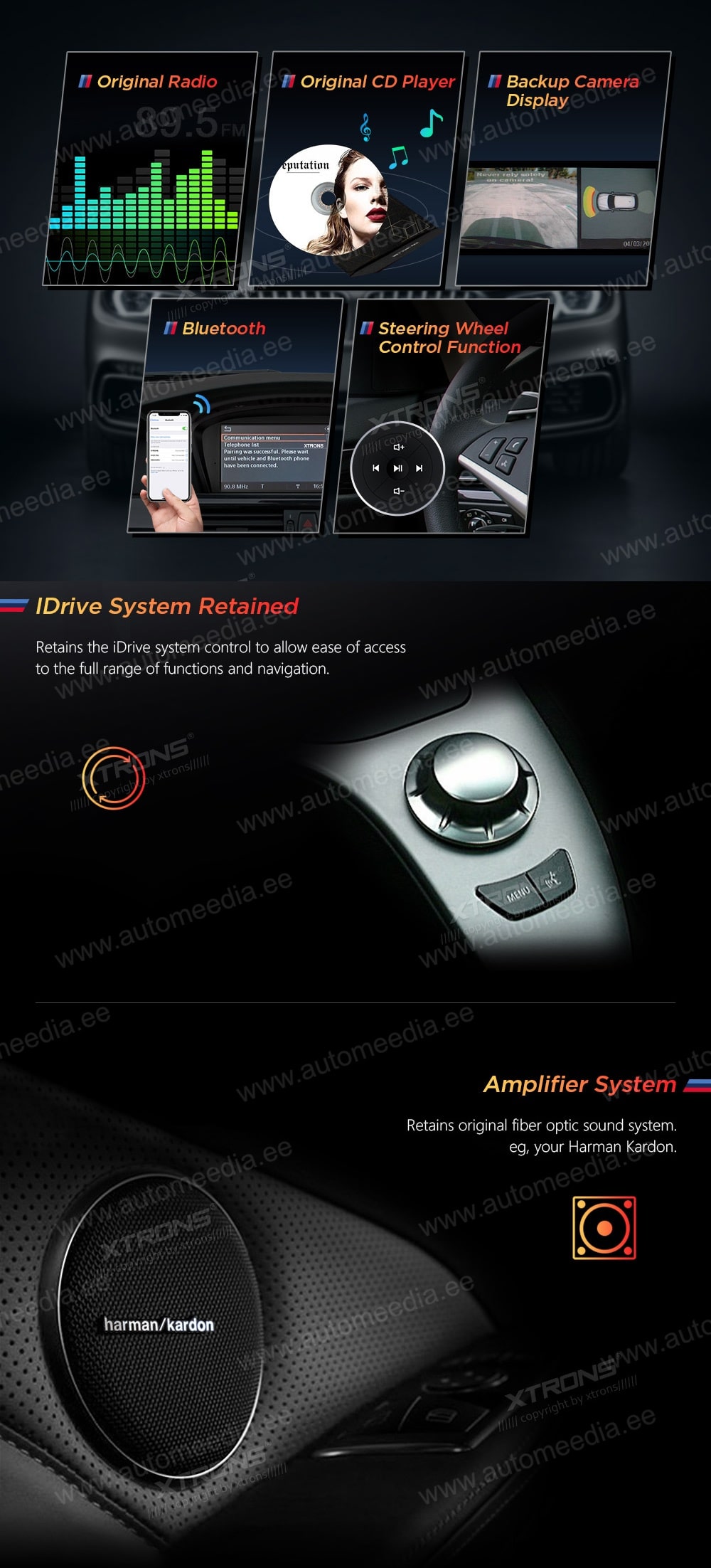 XTRONS QSB8260CC XTRONS QSB8260CCSäilib auto originaal raadio ja CD/DVD/USB -mängija