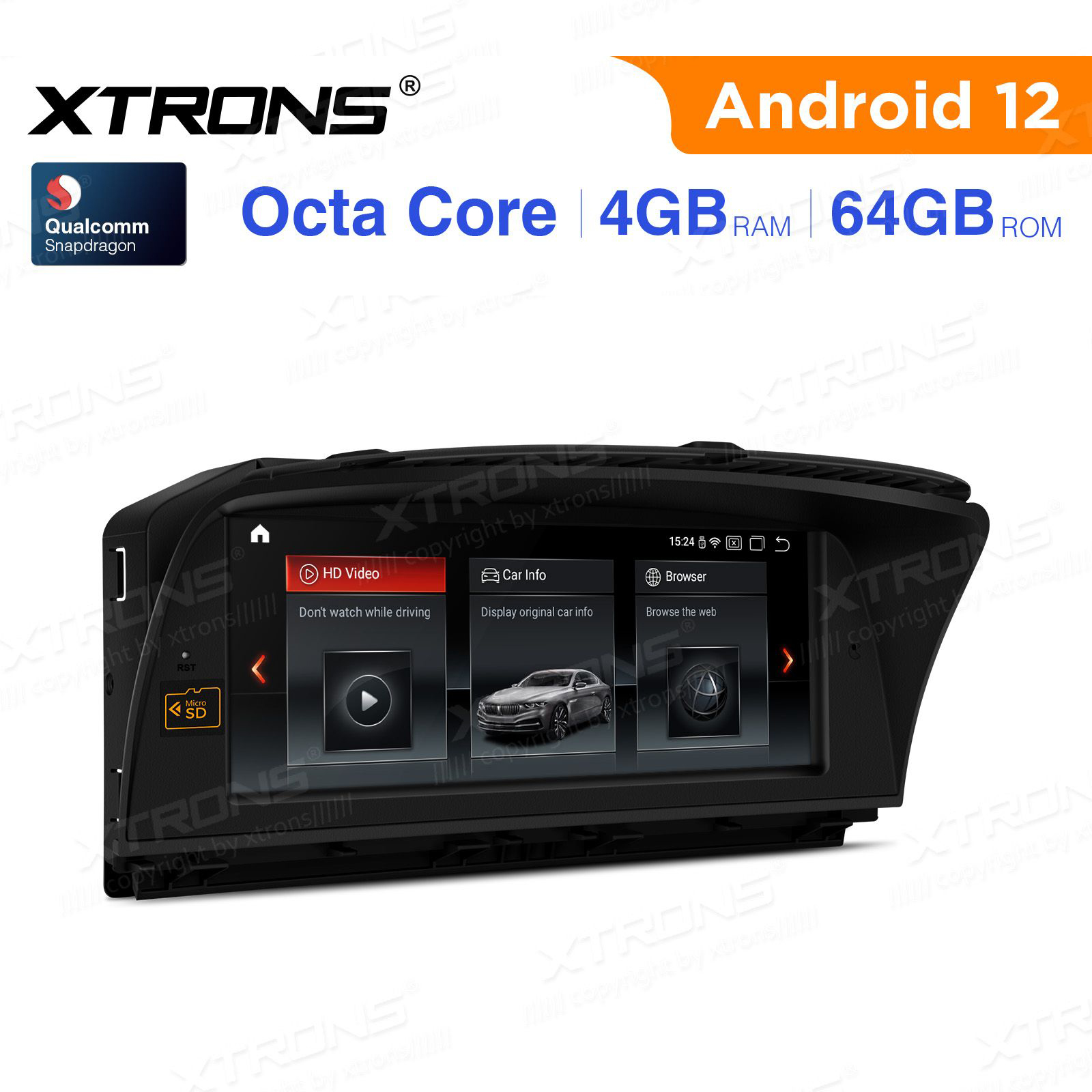 BMW 7.ser | E65 | E66 | Original CCC system (2001-2008) Android 12 Car Multimedia Player with GPS Navigation