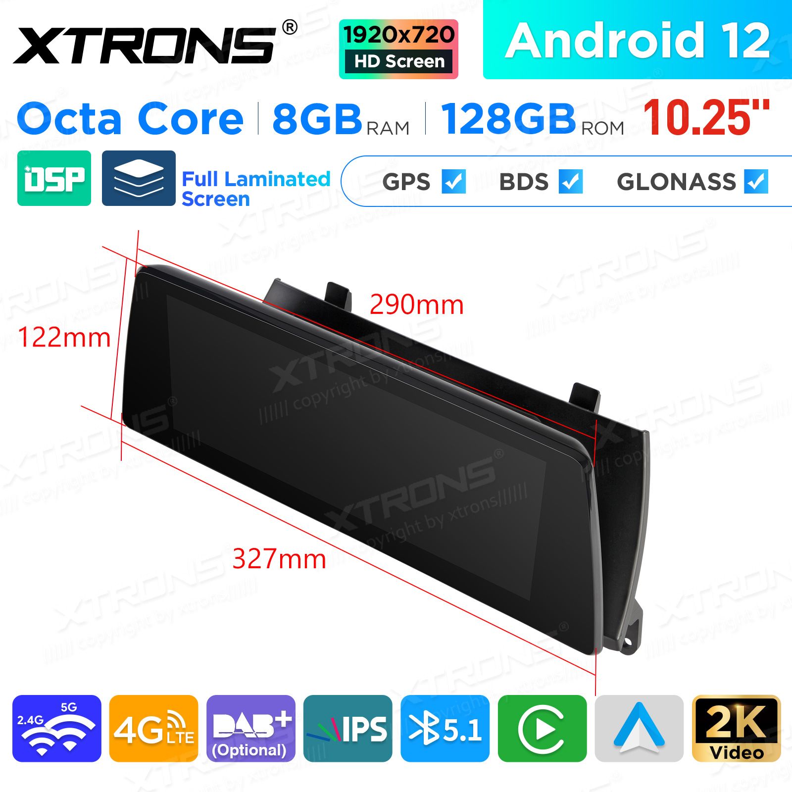 BMW X5 | X6 | E70 | 71 iDrive CCC (2007-2010) mudelipõhine Android 12 GPS autoraadio ja multimeedia keskus