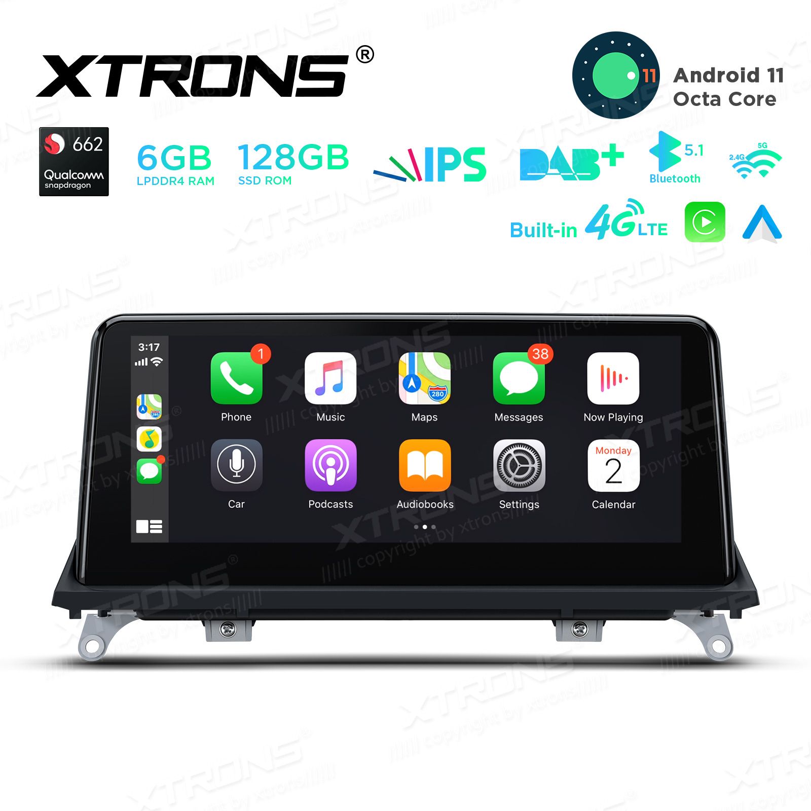 BMW X5 | X6 | E70 | 71 iDrive CCC (2007-2010) kahesüsteemne, originaalraadio säilitav Android 11 GPS autoraadio ja multimeedia keskus