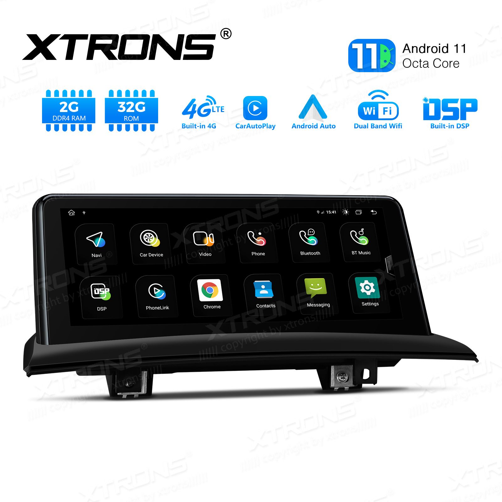 BMW X3 E83 (2004-2009) w/o orig. screen mudelipõhine Android 12 GPS autoraadio ja multimeedia keskus