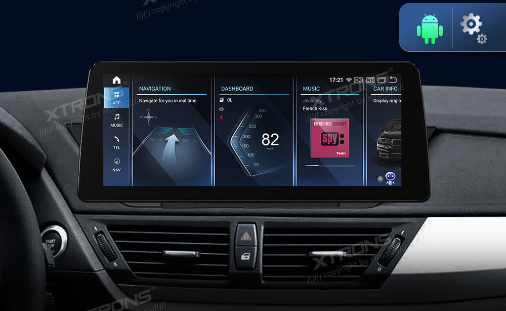 BMW X1 E84 (2009-2015) w/o orig. screen  XTRONS QXB22X1UN Штатная магнитола Android