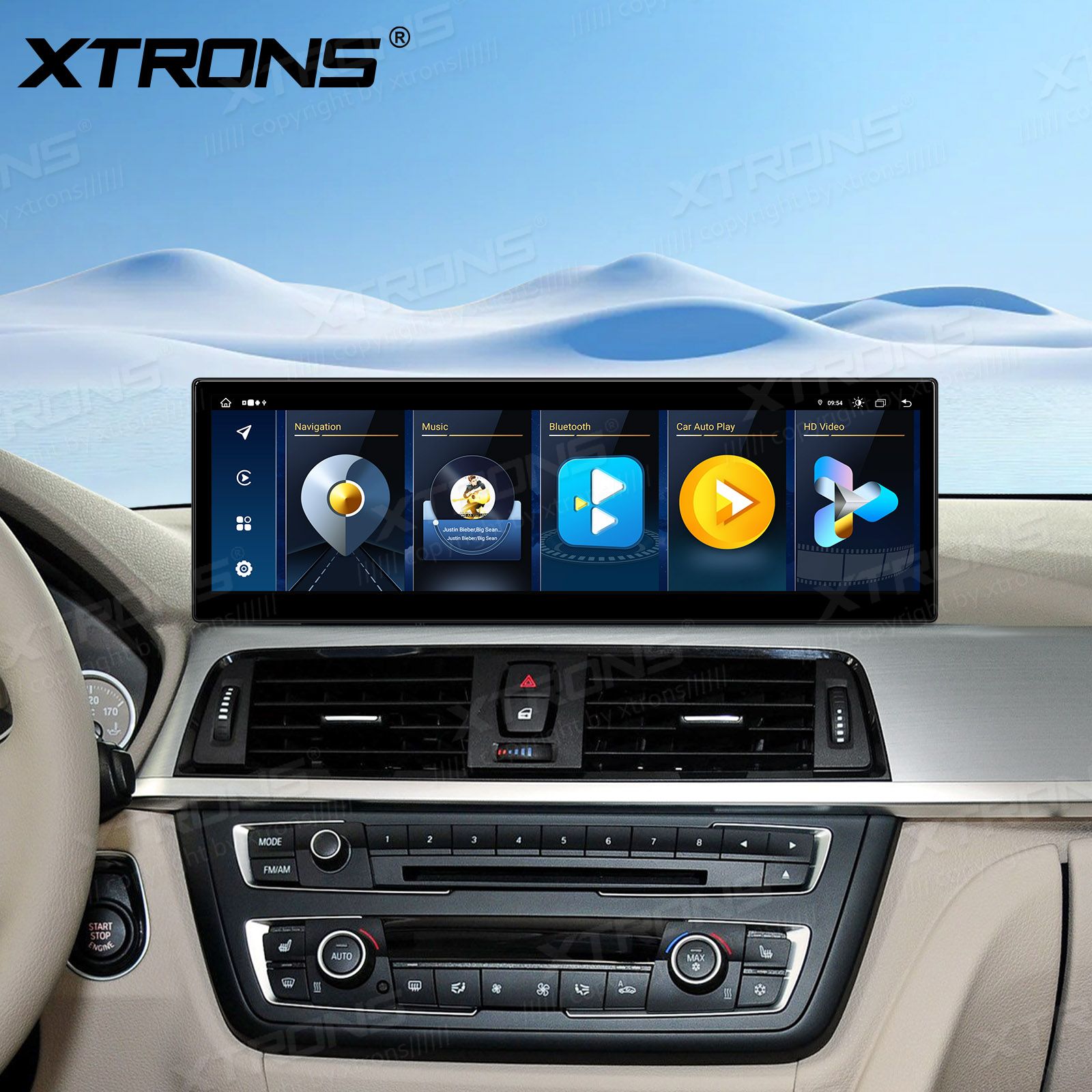 BMW 3.ser | BMW 4.ser | F30 | F32 | (2013-2016) Android 13 Car Multimedia Player with GPS Navigation