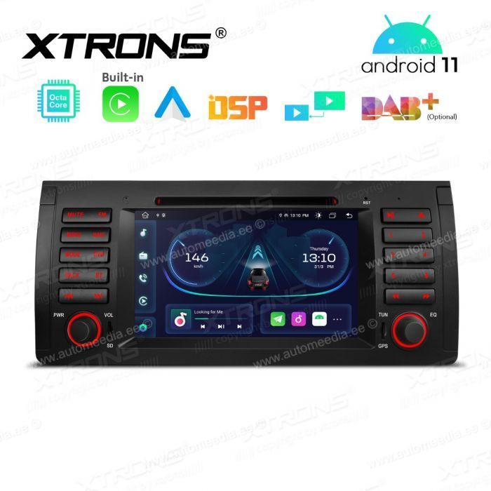 BMW X5 E53 (1999-2006) Android 12 Car Multimedia Player with GPS Navigation