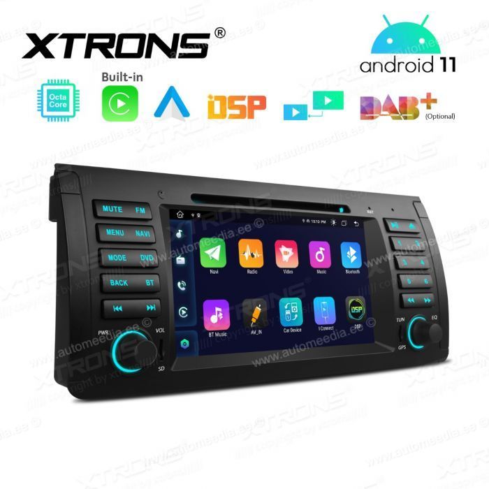BMW X5 E53 (1999-2006) mudelipõhine Android 11 GPS autoraadio ja multimeedia keskus