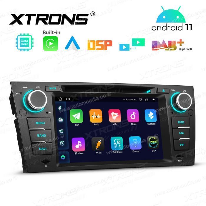 BMW 3. seeria E90 | E91 | E92 | E93 (2005-2012) ilma originaal ekraanita autolemudelipõhine Android 11 GPS autoraadio ja multimeedia keskus