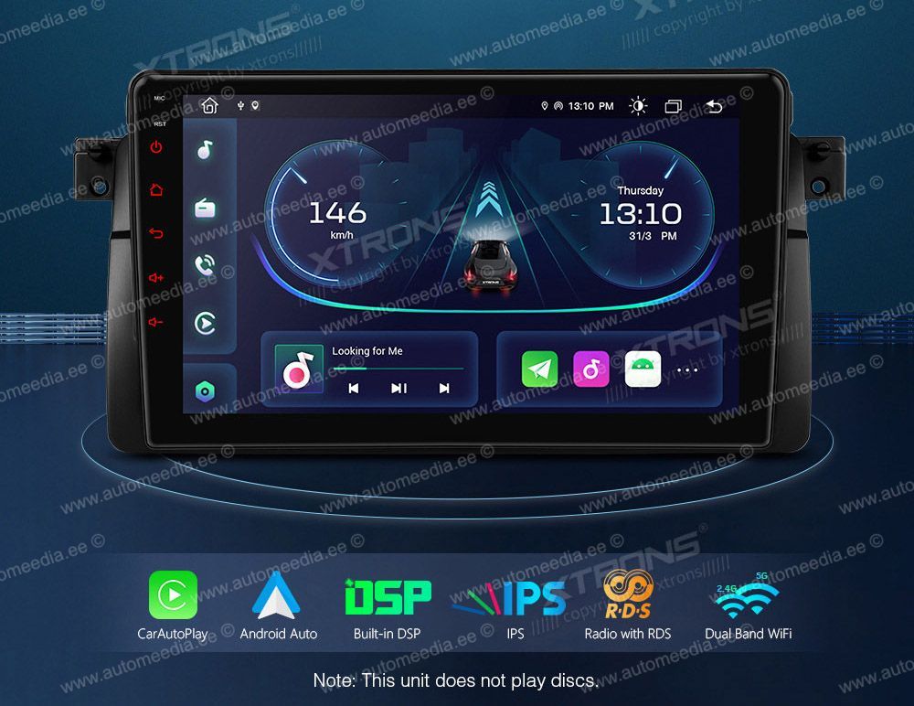 XTRONS PEP9146B Mudelikohane android multimeediakeskus gps naviraadio