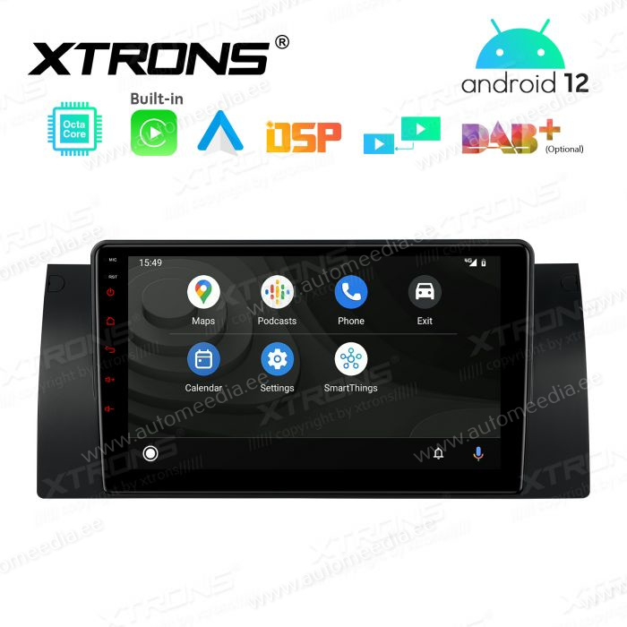 BMW X5 E53 (1999-2006) mudelipõhine Android 12 GPS autoraadio ja multimeedia keskus
