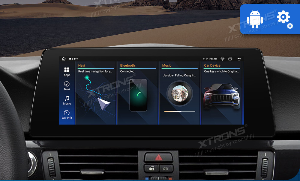 BMW 3.ser | E90 | E92 | E93 iDrive CCC (2004-2008)  XTRONS QAB12CCB12E92 Car multimedia GPS player with Custom Fit Design