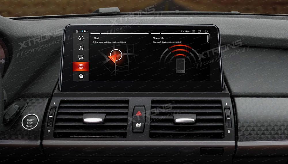 BMW X5 | X6 | E70 | 71 iDrive CCC (2007-2010)  XTRONS QEB10X5CC merkkikohtainen Android GPS multimedia näyttö