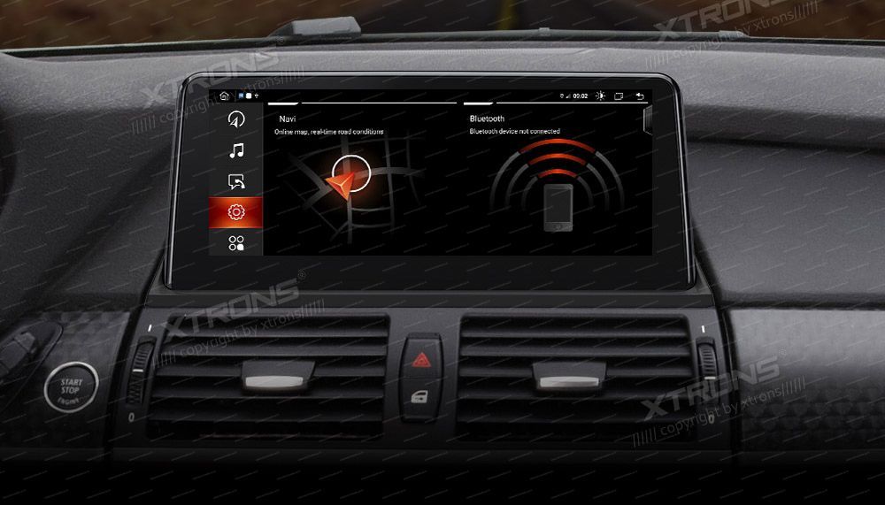 BMW X5 | X6 | E70 | 71 iDrive CIC (2010-2014)  XTRONS QEB10X5CI merkkikohtainen Android GPS multimedia näyttö