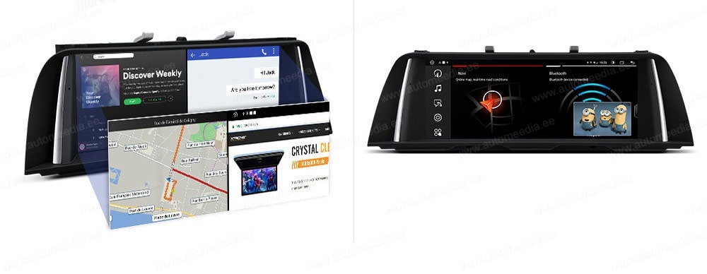 BMW 5. seeria BMW F10 | F11 iDrive CIC (2010-2012) XTRONS QFB10FVCI XTRONS QFB10FVCI FM-радио и USB SD-плеер