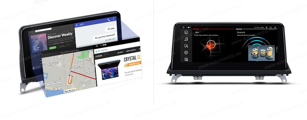 BMW X5 | X6 | E70 | E71 iDrive CCC (2007-2010) XTRONS QFB10X5CC XTRONS QFB10X5CC поддержка всех приложений Google Play для Android