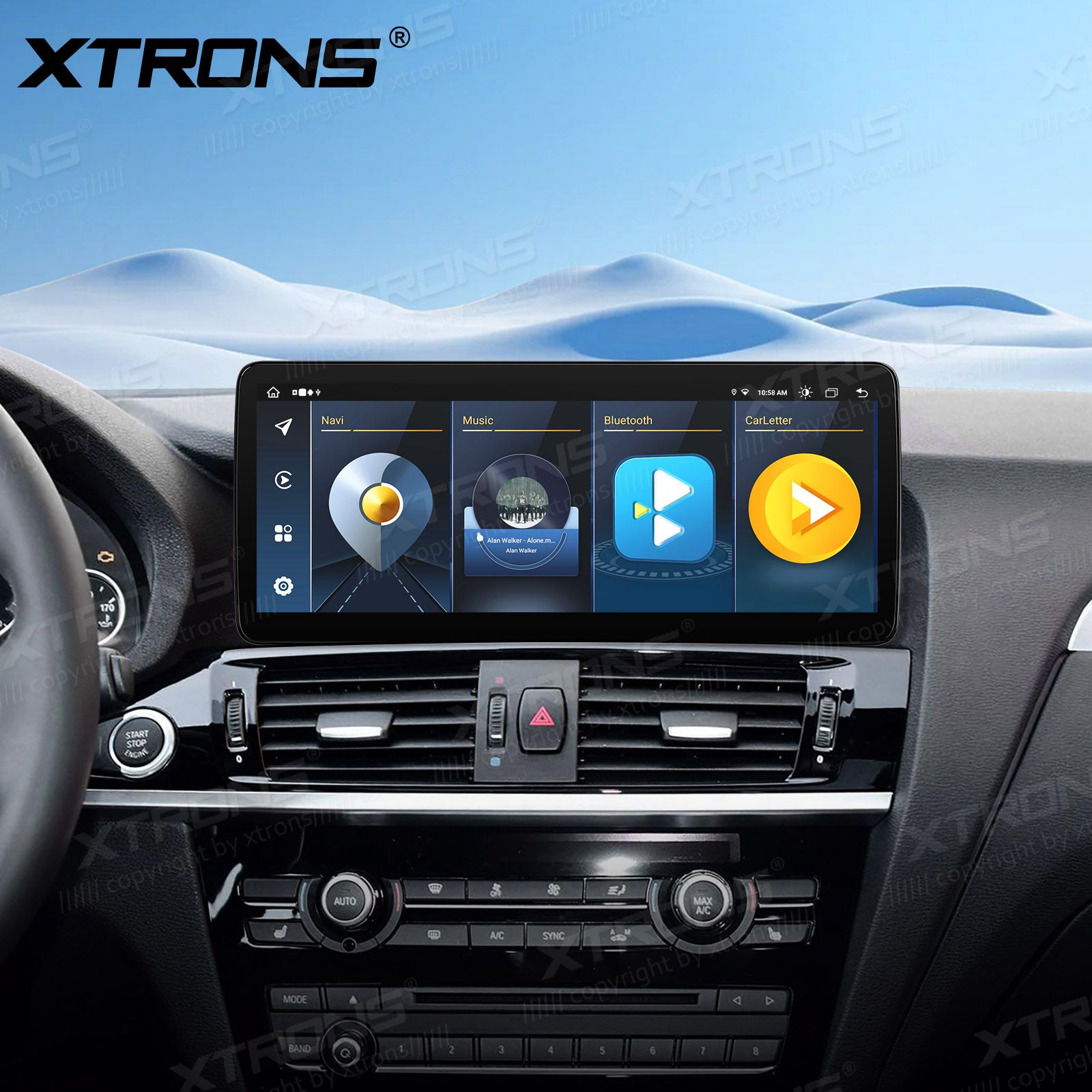 BMW 3/4 ser. (2017 - ) | F30 | F32 | iDrive EVO mudelipõhine Android 13 GPS autoraadio ja multimeedia keskus
