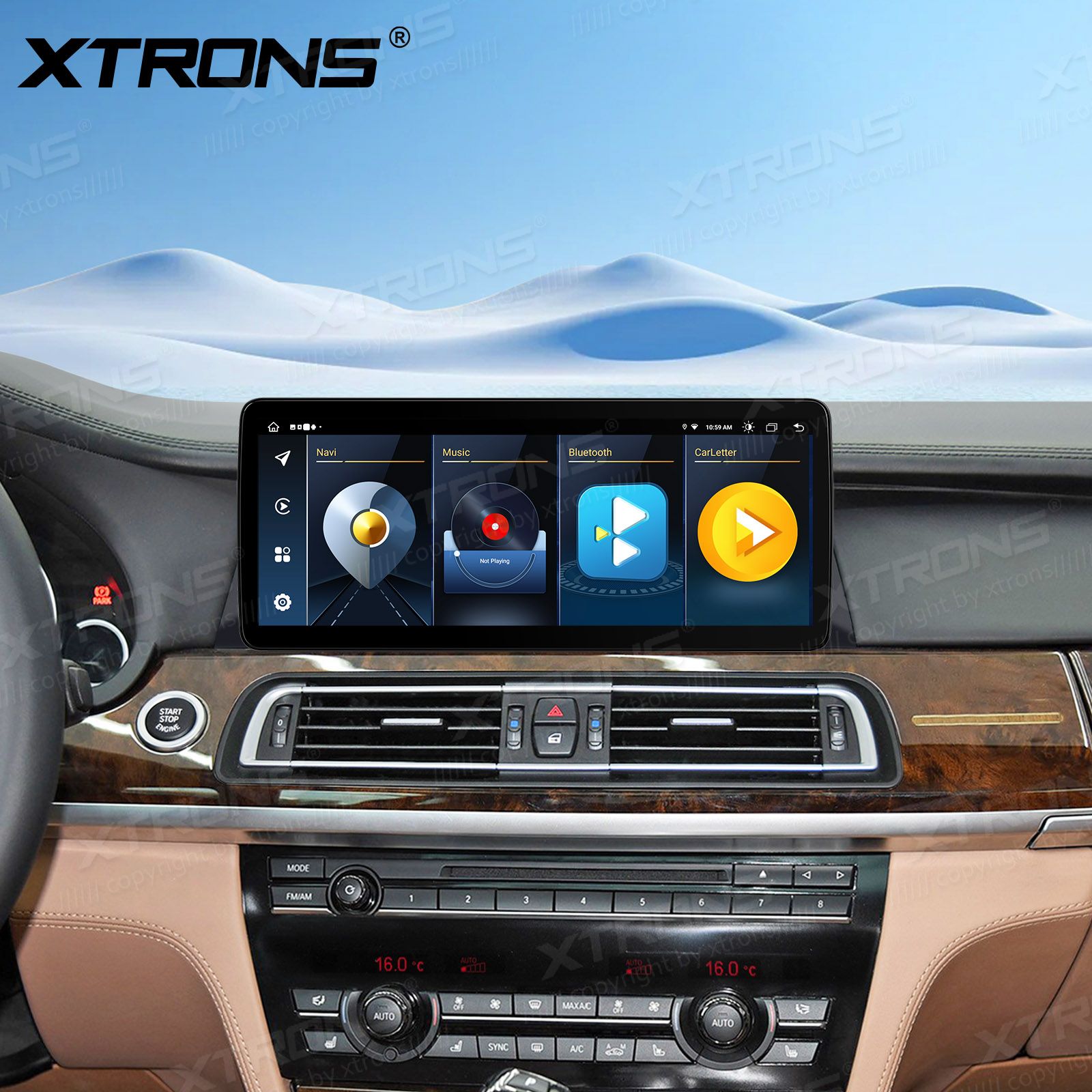 BMW 7.ser F01/F02 (2013 - 2015) | iDrive NBT mudelipõhine Android 13 GPS autoraadio ja multimeedia keskus