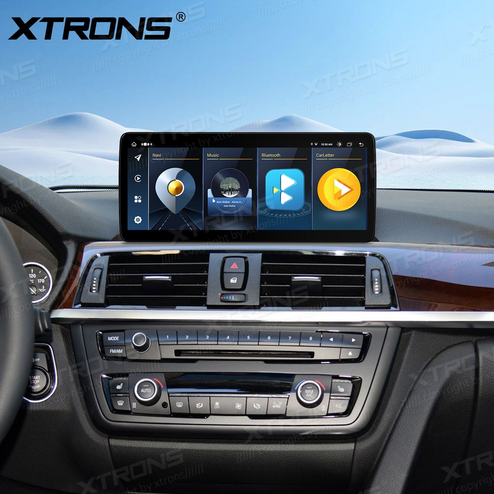 BMW 3.ser | BMW 4.ser | F30 | F32 | (2013-2016) Kahesüsteemne, originaalraadio säilitav Android 13 GPS autoraadio ja multimeedia keskus