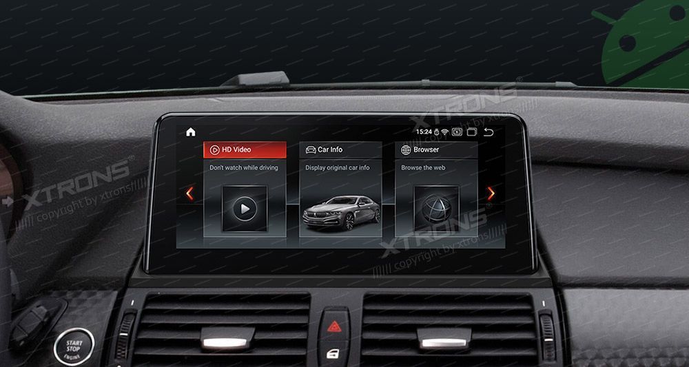 BMW X5 | X6 | E70 | 71 iDrive CCC (2007-2010)  XTRONS QPB10X5CC merkkikohtainen Android GPS multimedia näyttö