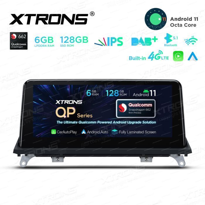 BMW X5 | X6 | E70 | 71 iDrive CIC (2010-2014) kahesüsteemne, originaalraadio säilitav Android 11 GPS autoraadio ja multimeedia keskus