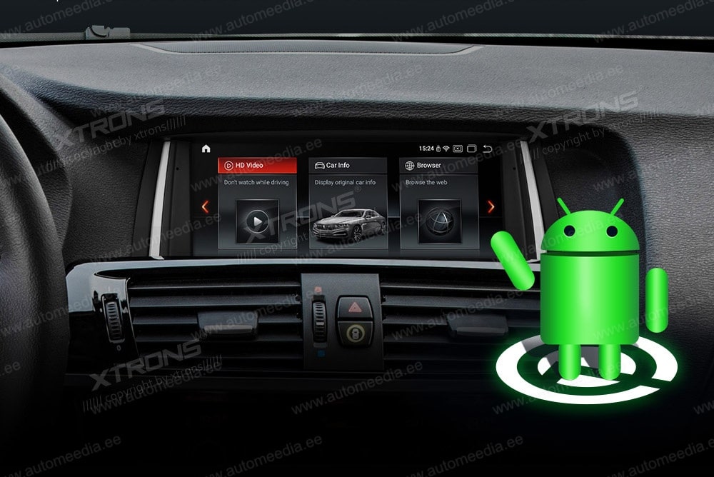 BMW X3 F25 iDrive CIC (2011-2013)  XTRONS QSB80X3CI Car multimedia GPS player with Custom Fit Design