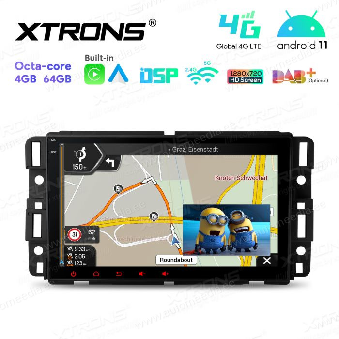 Chevrolet | Buick | GMC | HUMMER mudelipõhine Android 12 GPS autoraadio ja multimeedia keskus