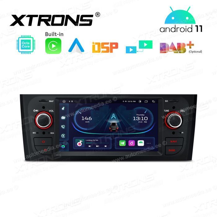 Fiat Grande punto (2005-2009) Android 11 Car Multimedia Player with GPS Navigation